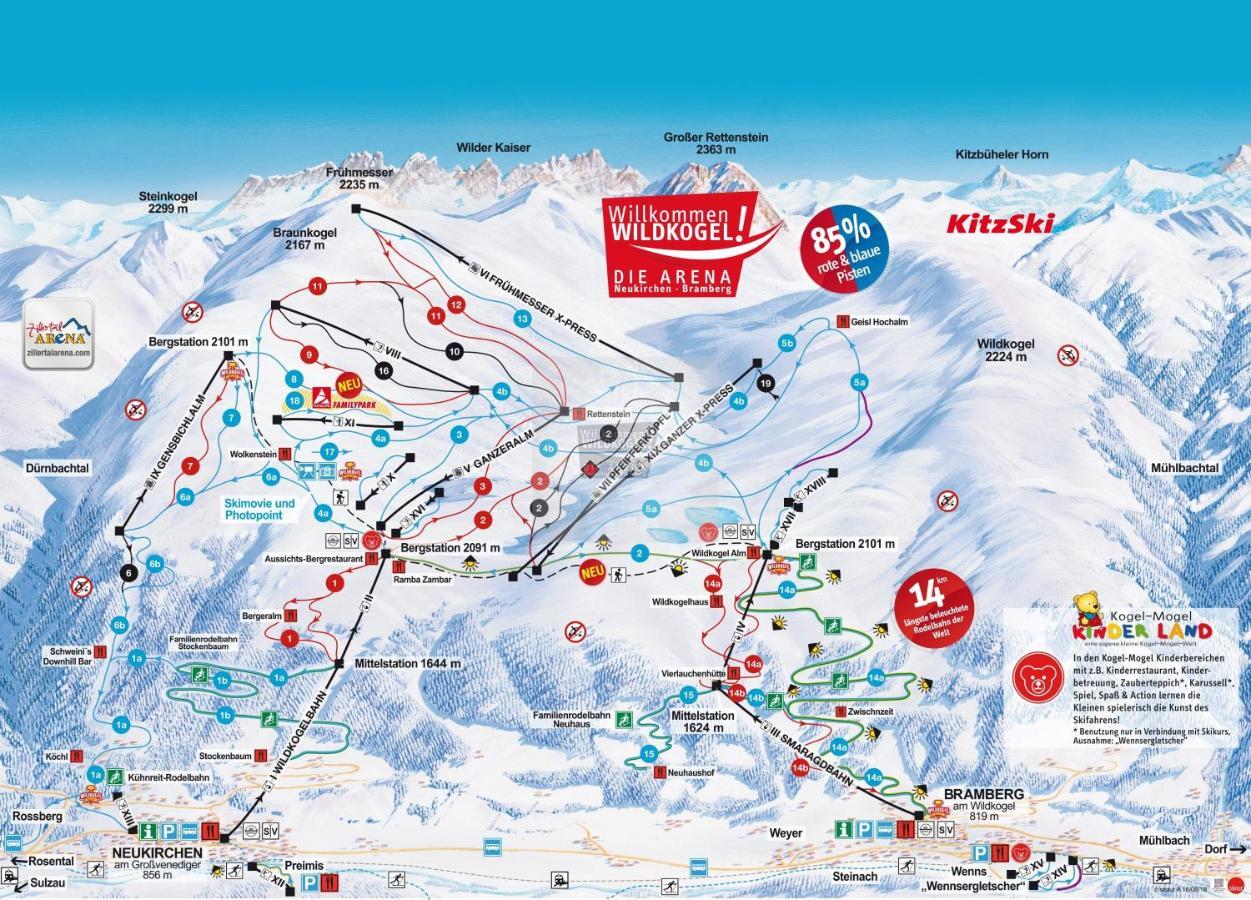 Haus Lercher Bramberg am Wildkogel Kültér fotó